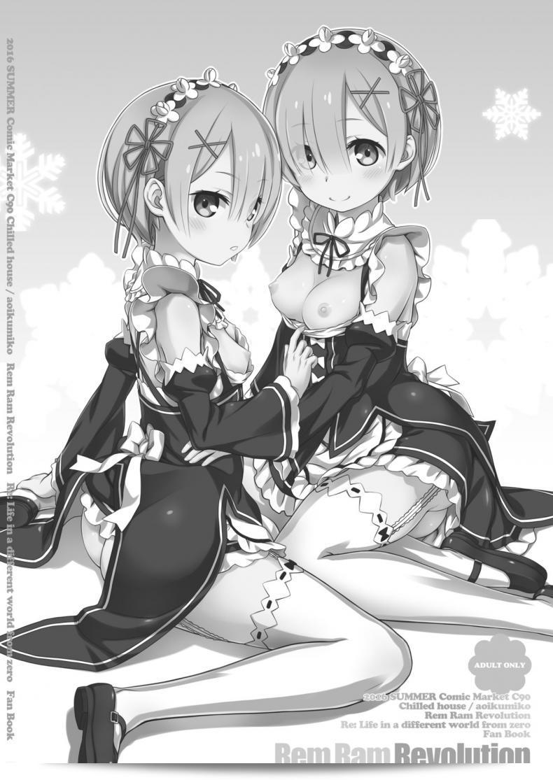 กับฉันมากกว่านี้ (C90) [CHILLED HOUSE (Aoi Kumiko)] Rem Ram Revolution (Re:Zero ตั้งแต่การเริ่มต้นชีวิตในโลกใหม่) 5