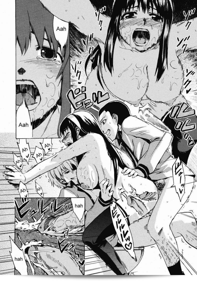 สาวร่านฝนตกใจ [เทเคโนโก เซย์จิน] Falling Rain 33