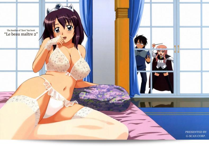แฟนเดย์กับเจ้าหญิง (C72) [G-SCAN CORP. (Satou Chagashi)] Le Beau Maitre 2 (Zero no Tsukaima) 53