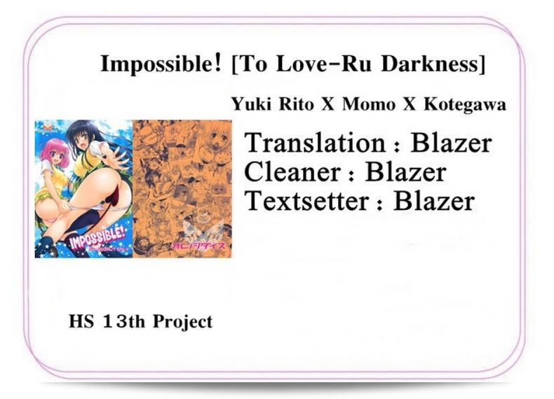 (C80) [ORENGE DICE (Fujino Mahiro)] IMPOSSIBLE! (To LOVE-Ru) เราไม่สามารถทำได้ 65