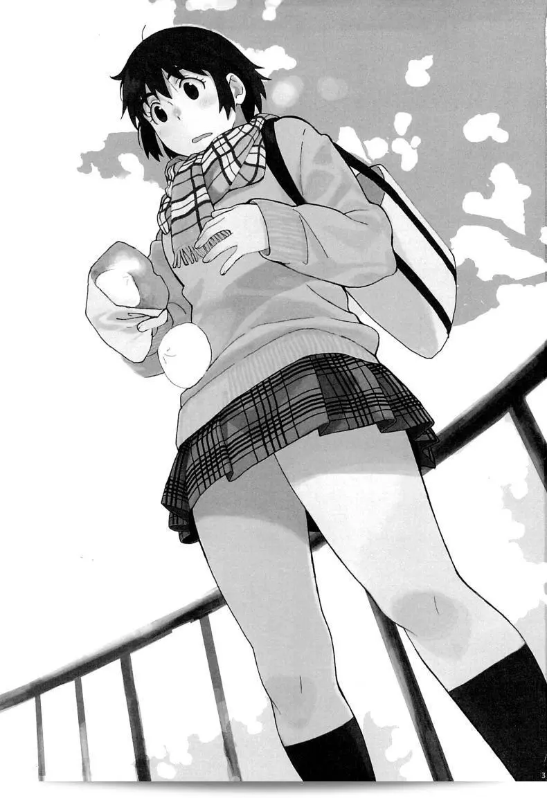 นอนแบบนี้เสร็จแล้วนะ (C85) [Kansai Orange (Arai Kei)] clover＊2 (Yotsubato!) 3