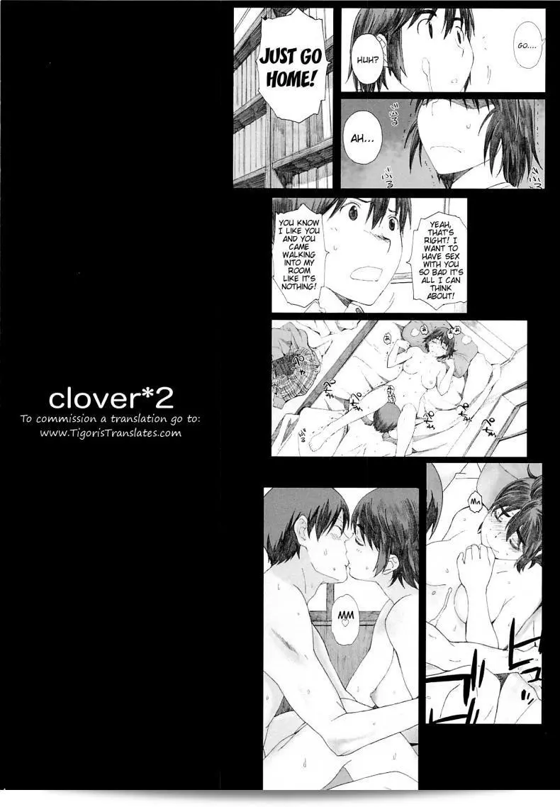 นอนแบบนี้เสร็จแล้วนะ (C85) [Kansai Orange (Arai Kei)] clover＊2 (Yotsubato!) 5