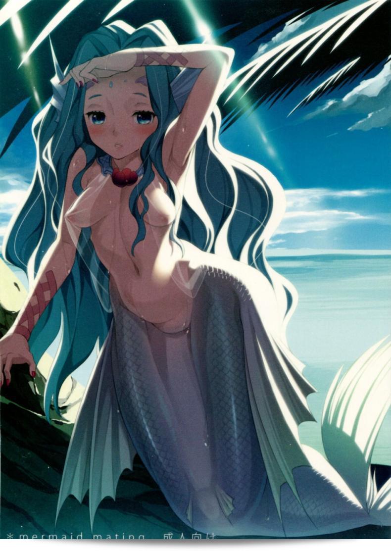 เงือกสาวอยากมีบุตร (C84) [Erdelied (Nenemaru)] การผสมพันธุ์ของเงือกสาว
