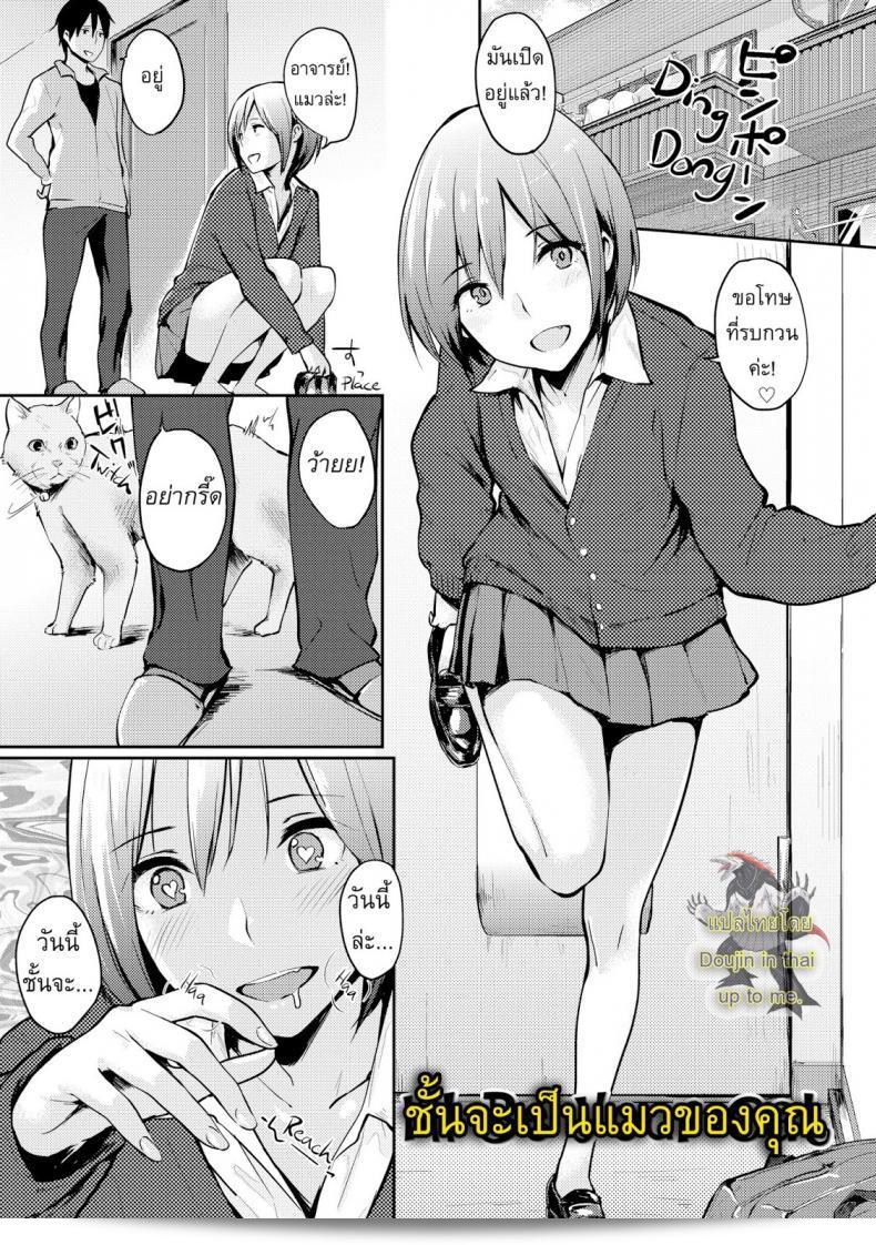 ฉันจะเป็นแมวของคุณ Napata นะ ผมจะอยู่ข้างๆคุณเสมอ