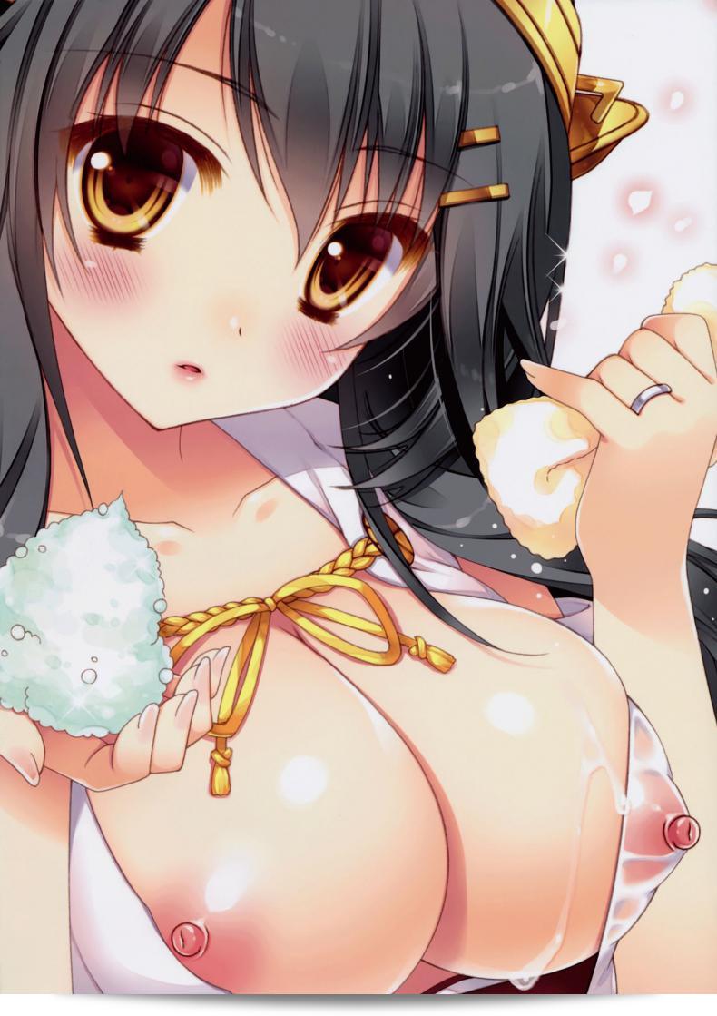 Shigunyan (し―ぎゅにゃん)「和れ、春菜とお風呂に突入す!!」- 艦隊これくしょん -艦これ- 35