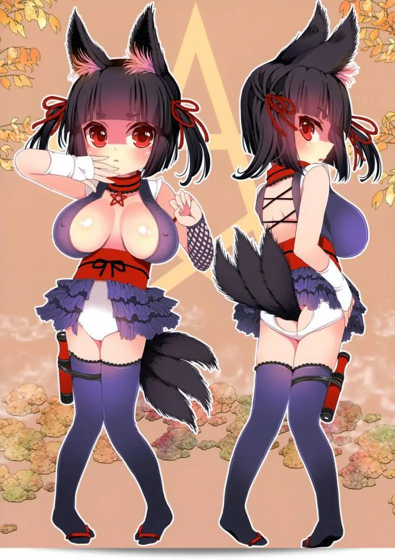 ท่านเทพโลลิ (C88) [Suzune Rai Chikashitsu (Suzune Rai)] โกเมนชัน Noja Loli Babaa Kitsune-sama no Mori ภาค 3 35