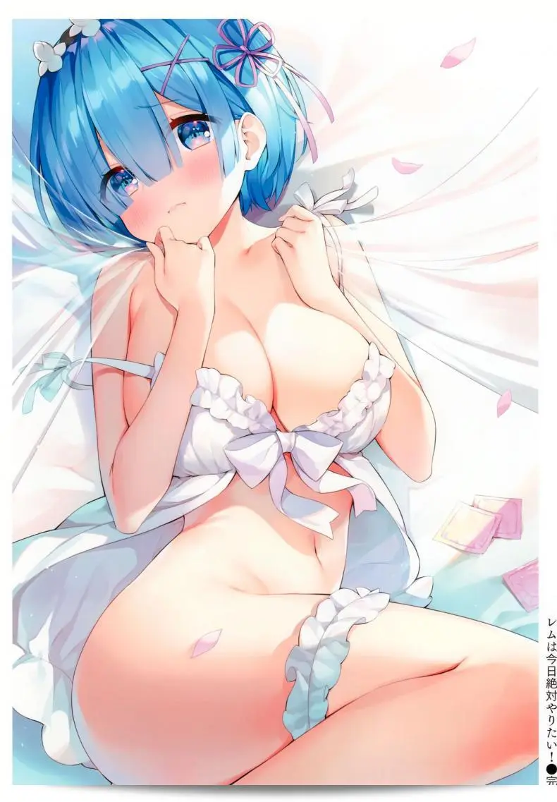ช่วยได้ไหมคะเรม (AC2) [Hachigo (Ayamy)] รีมแน่นอนต้องการทำมันในวันนี้ (Re Zero kara Hajimeru Isekai Seikatsu) 35