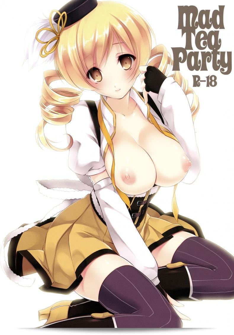 ปาตี้น้ำชากับเมดสาว [CROSS HEARTS (Ayase Hazuki)] Mad Tea Party (Puella Magi Madoka Magica)